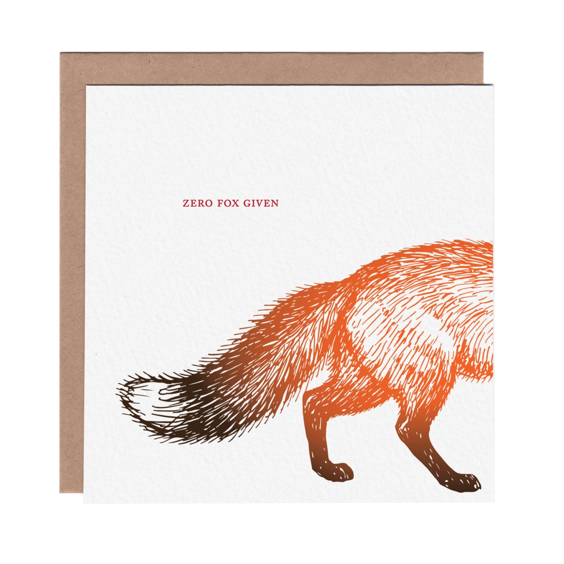 Zero Fox Given Card