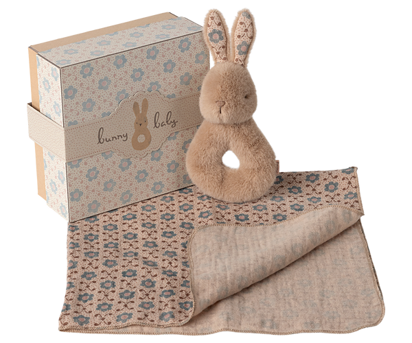 Rabbit Rattle Set
