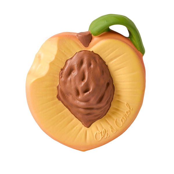 Peach Teething Toy