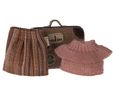 Grandma Mouse's Suitcase with Clothes