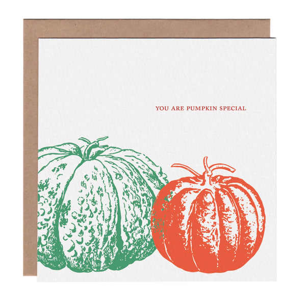 Pumpkin Special Card