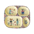 Nathalie Lété Melamine Divided Plate