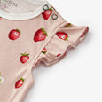 Strawberry Ruffle Onesie