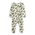 Brushed Pine Zipper Pajama