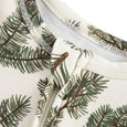 Brushed Pine Zipper Pajama
