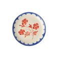 Vintage Flower Dessert Plate