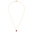 Summer Strawberry Necklace