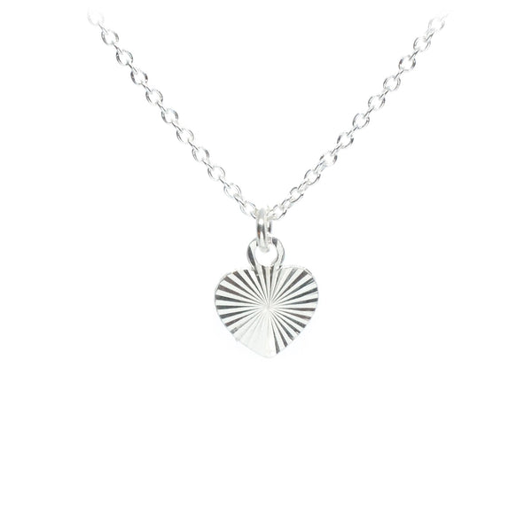 Ray of Sunshine Heart Necklace