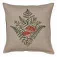 Mushrooms and Ferns Bouquet Pillow