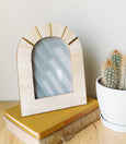 Arched Bone Picture Frame