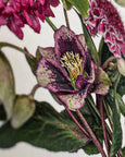 Posy of Hellebore & Scabiosa Card