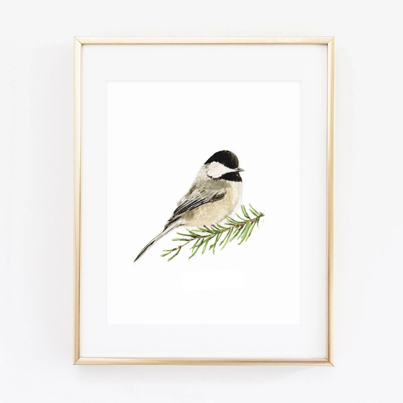 Chickadee Art Print