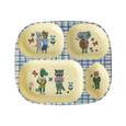 Nathalie Lété Melamine Divided Plate