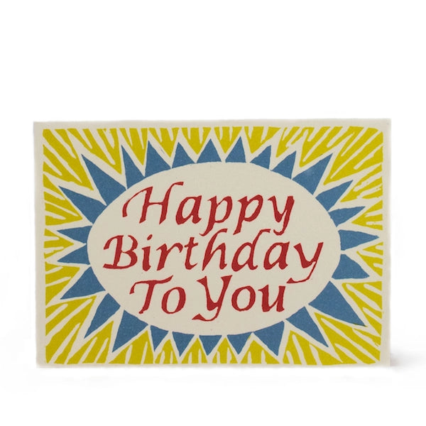 Happy Birthday To You Card