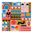 Rabbit Quilt Wood Puzzle