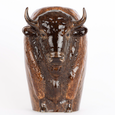 American Buffalo Vase