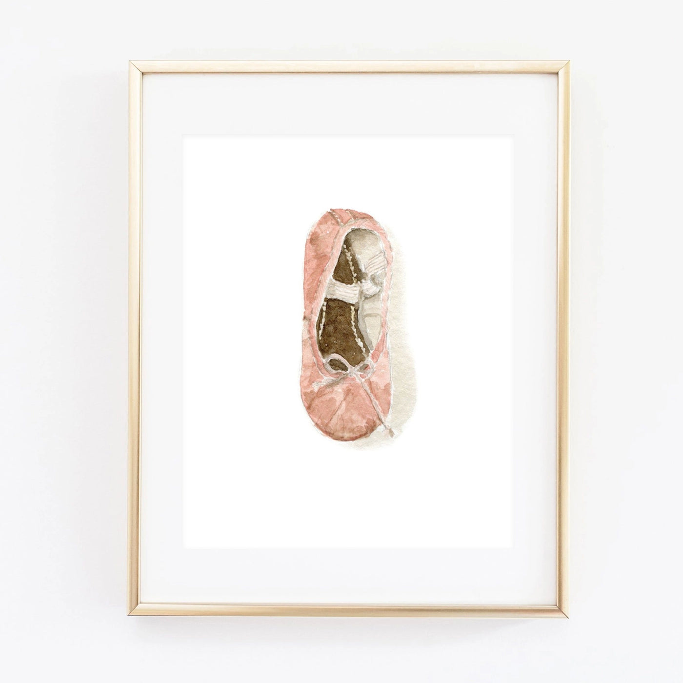 Ballet Shoe Art Print