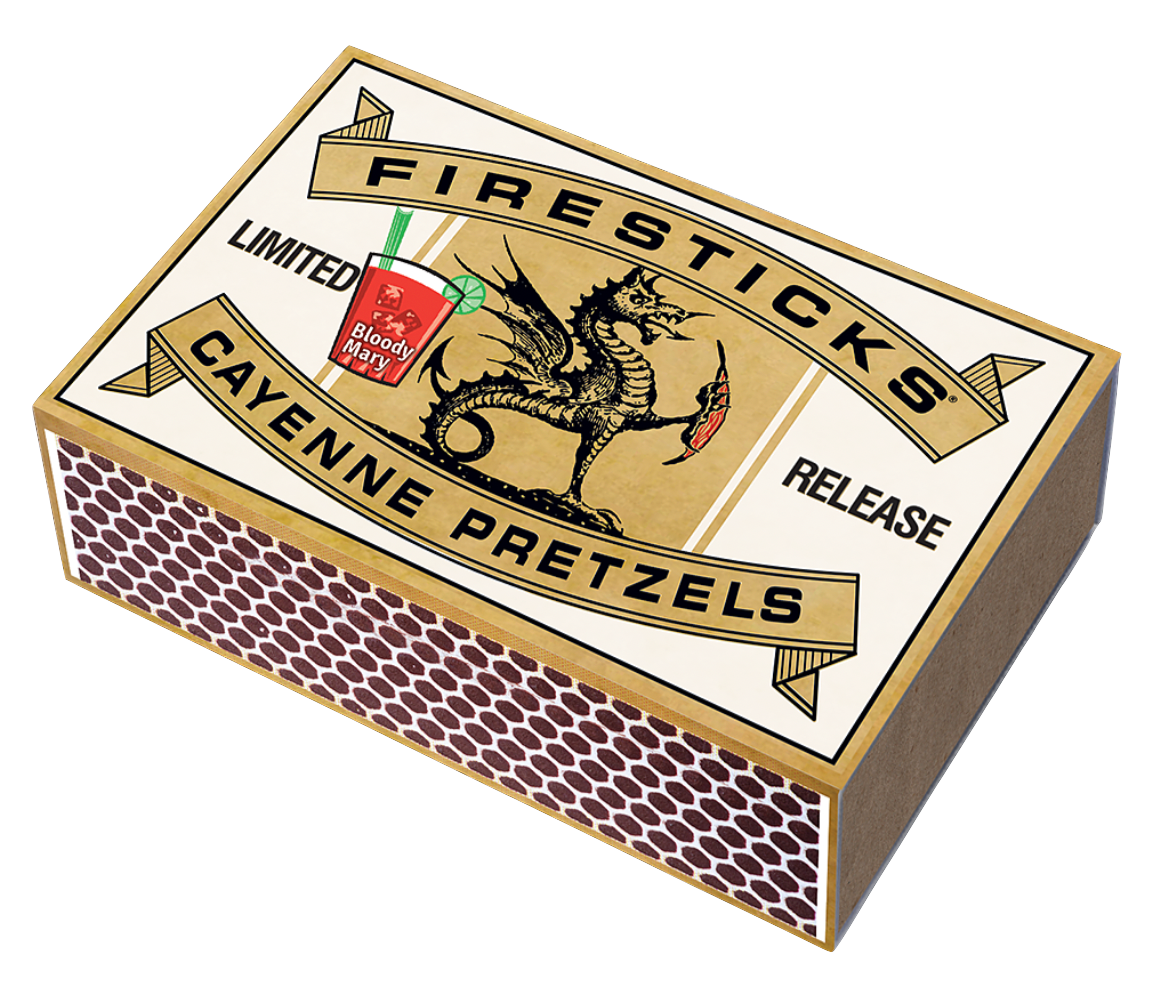 Firesticks Cayenne Pretzels