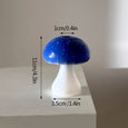 Glass Mushroom Bud Vase