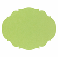 Bright Green French Frame Placemats