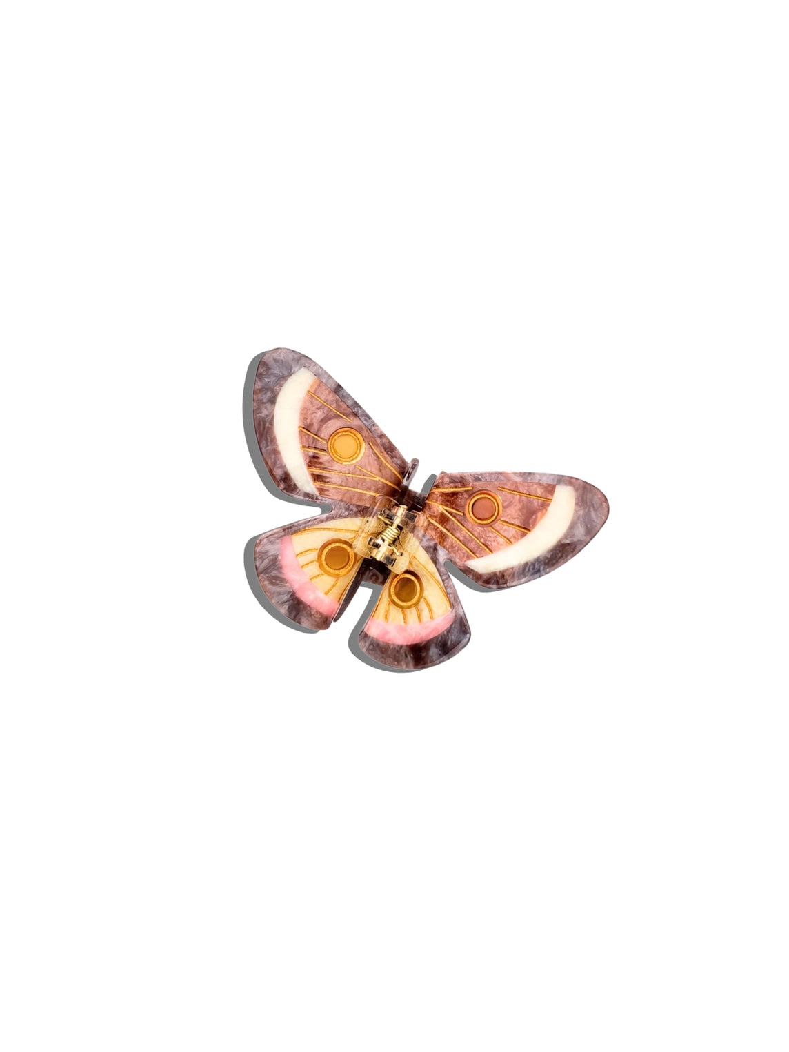 Emperor Silk Moth Hair Clip