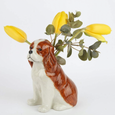 Cavalier King Charles Spaniel Flower Vase