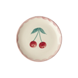 Cherries Dessert Plate