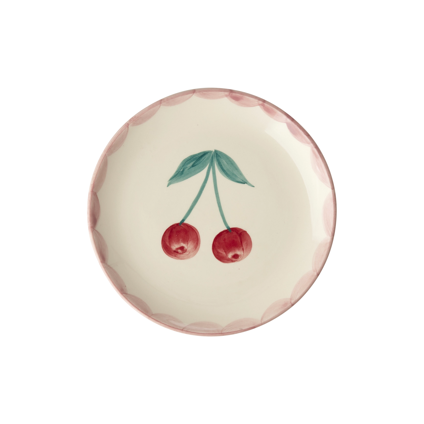 Cherries Dessert Plate
