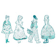 Les Demoiselles Coloring Activity