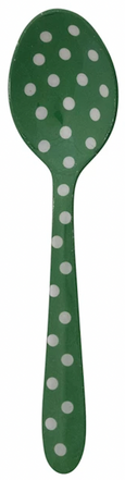 Patterned Enamel Stainless Spoon