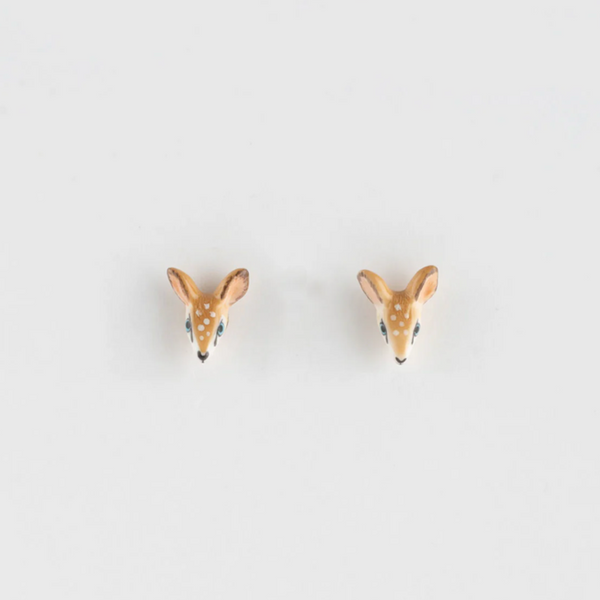 Porcelain Doe Earrings