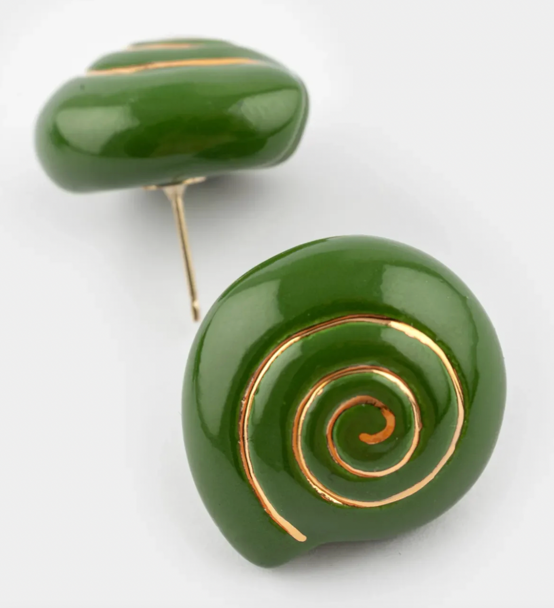 Porcelain Shell Earrings