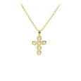 CZ Cross Necklace
