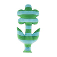 Cabana Stripe Flower Pillow