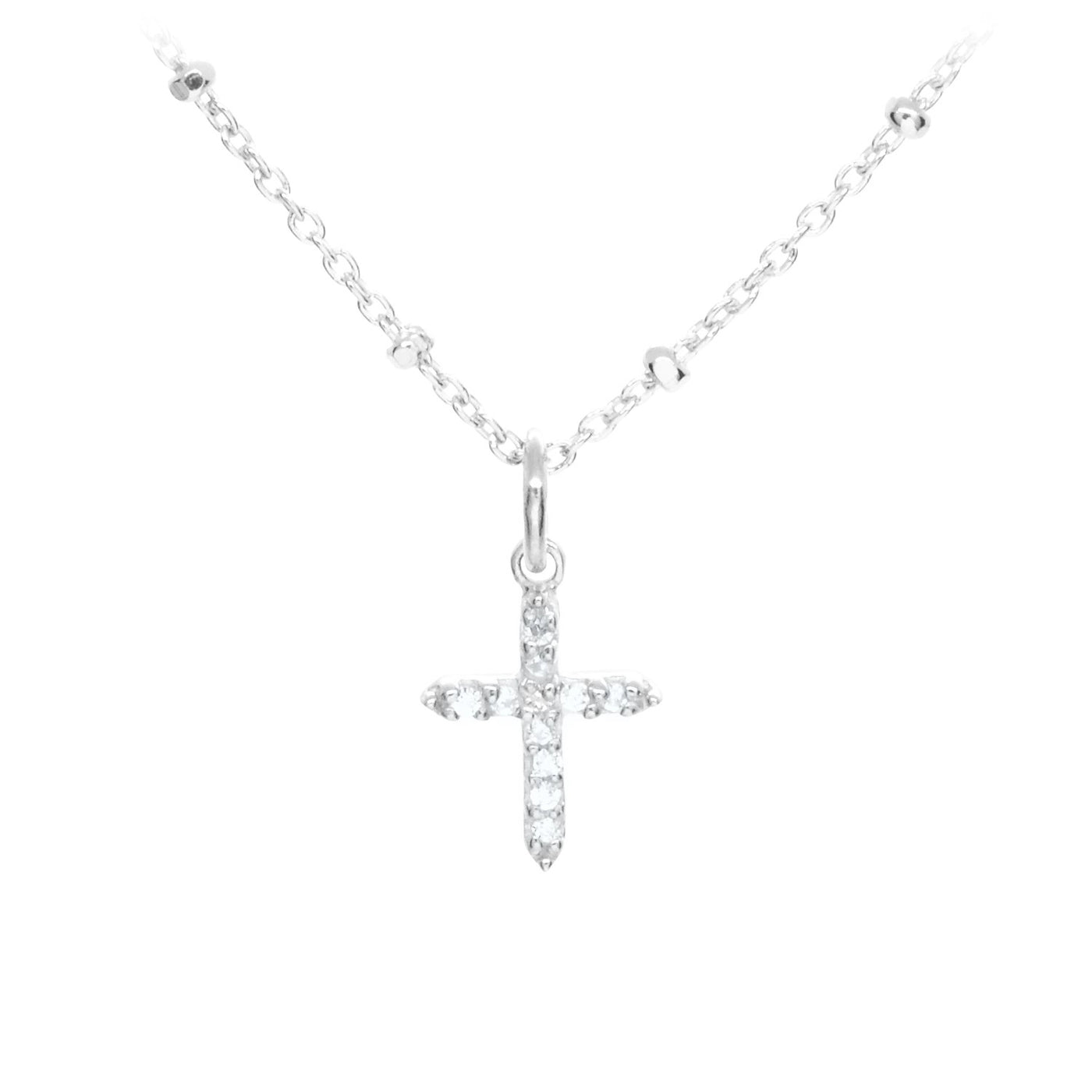Classic CZ Pavé Cross