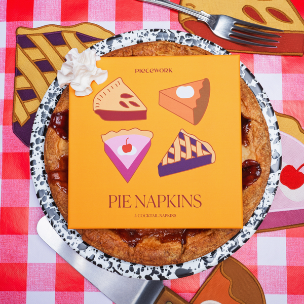 Pie Cocktail Napkin Set