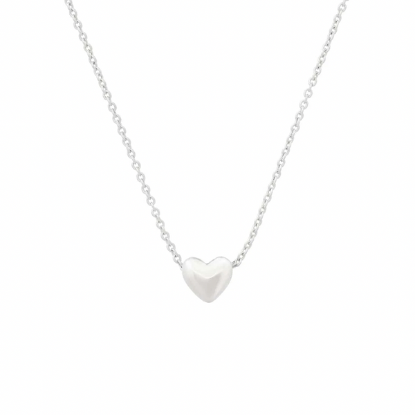 Mini Puffy Heart Necklace