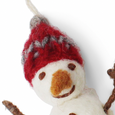 Felt Snowman Ornament