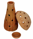 Terra-cotta Mushroom Candle Holder