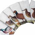 Wild Birds Linen Napkin Set
