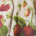 Strawberry & Raspberry Linen Kitchen Towel Set