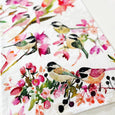 Chickadees Tea Towel