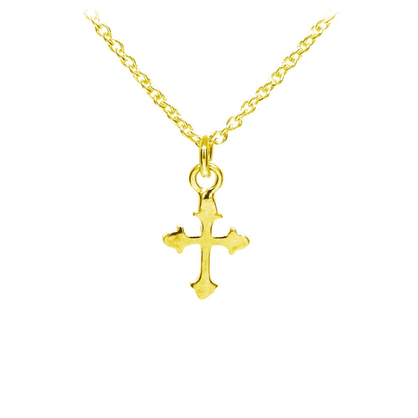 Traditional Cross Pendant Necklace