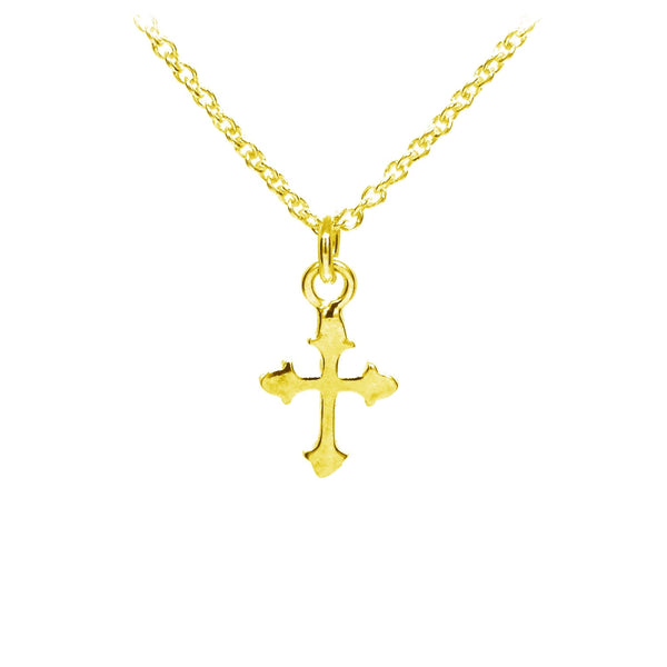 Traditional Cross Pendant Necklace
