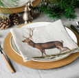 Wild Animals Linen Napkin Set