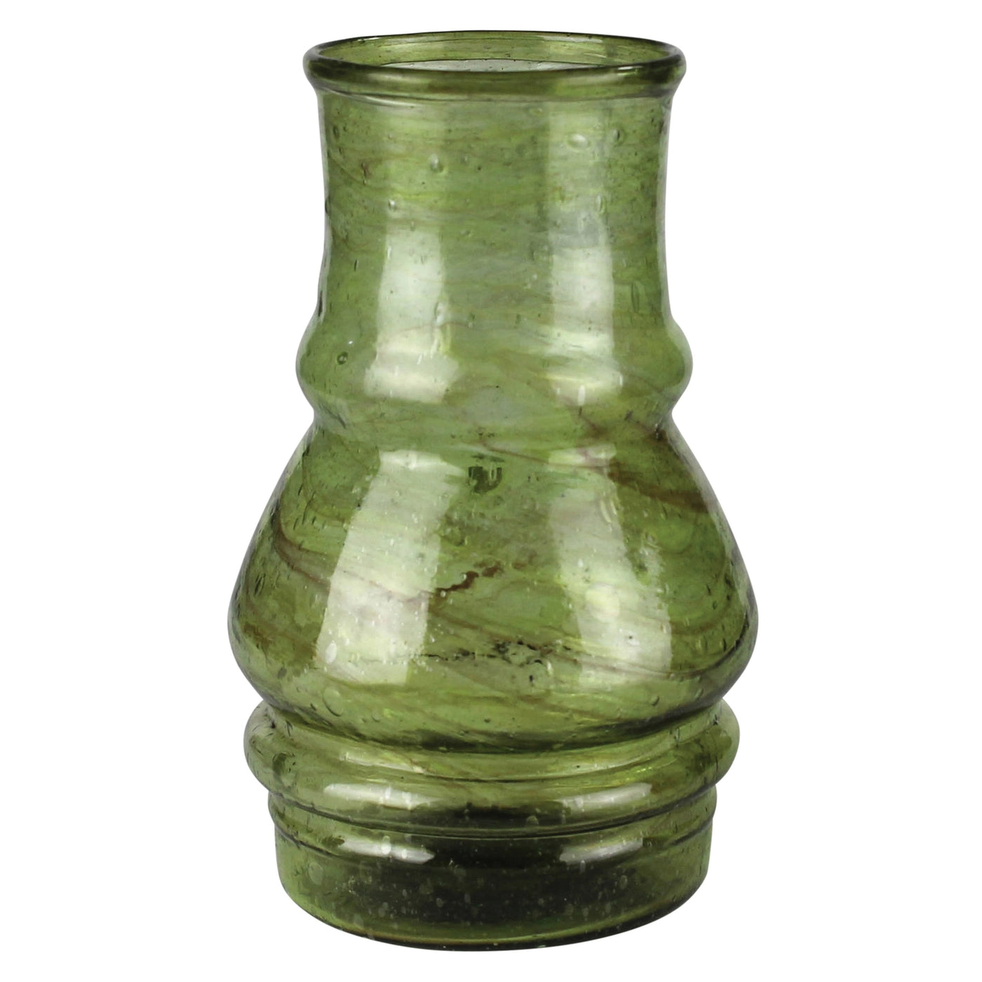 Green Glass Vase