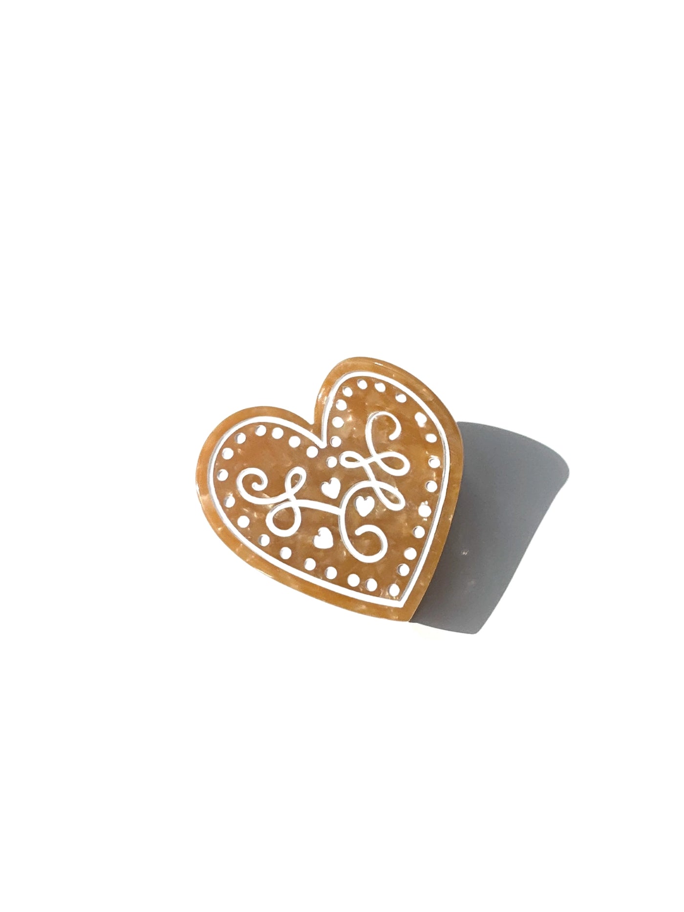 Gingerbread Cookie Hair Clip