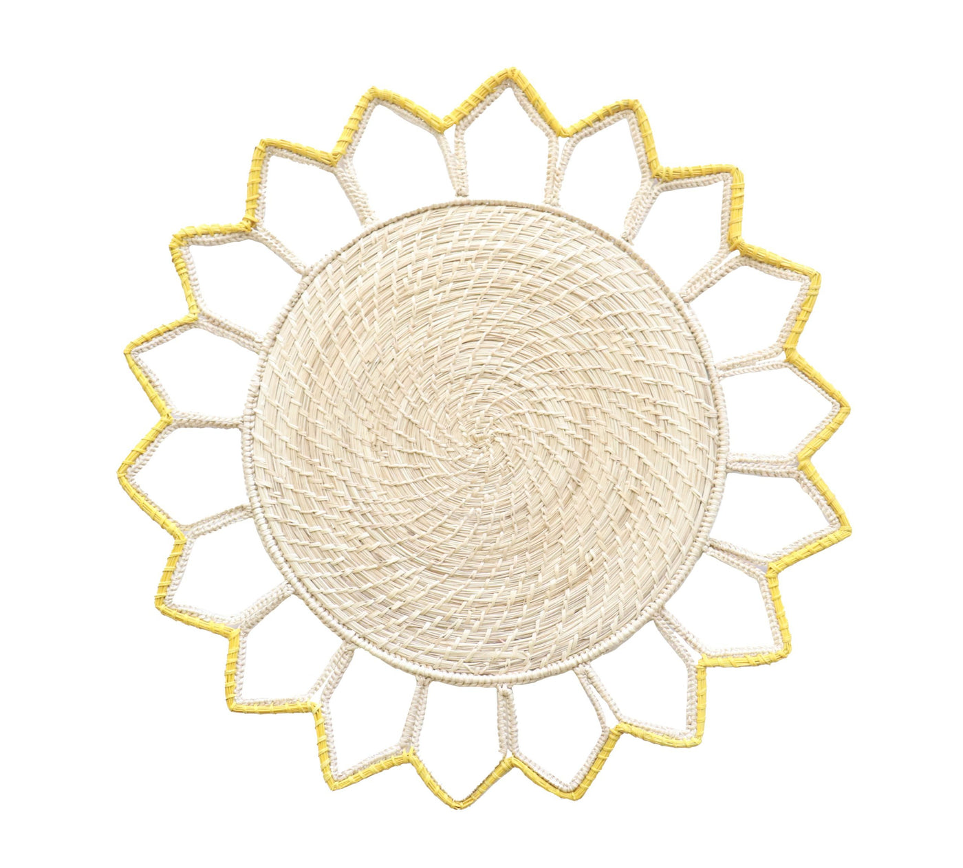 Yellow Woven Placemat