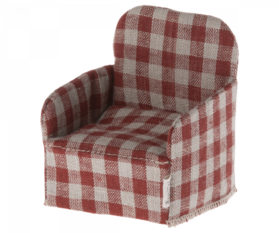 Red Gingham Chair