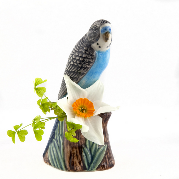 Parakeet Bud Vase